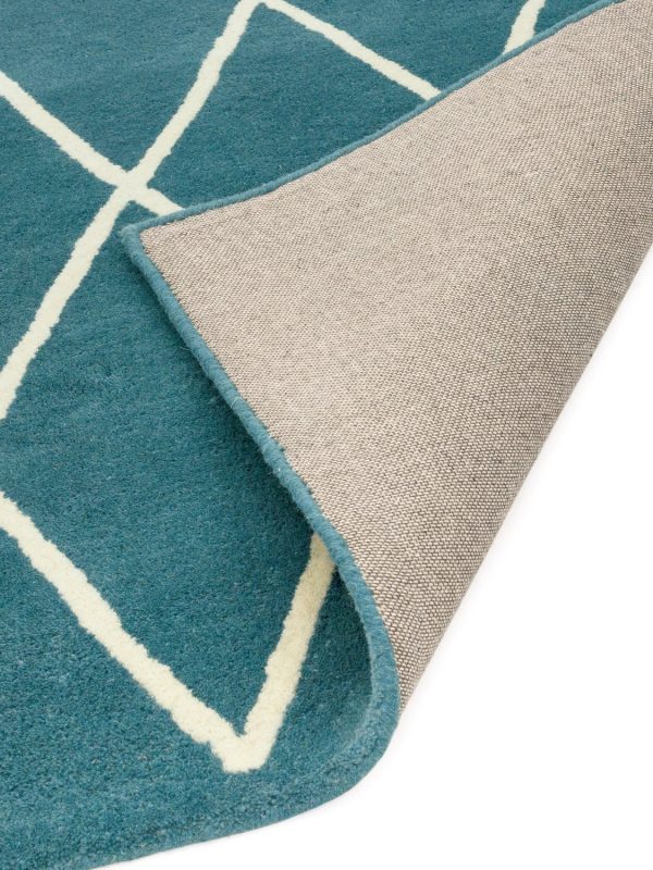 Carpete Albany Diamond Teal - Image 5