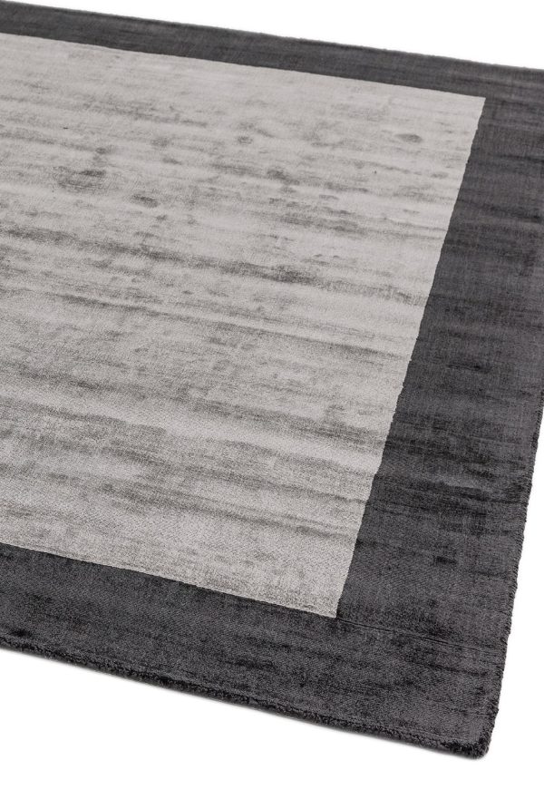 Carpete Blade Border bb04 Charcoal/Silver - Image 5