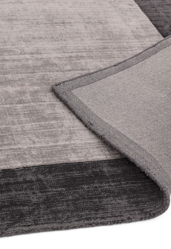 Carpete Blade Border bb04 Charcoal/Silver - Image 3