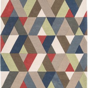Carpete Funk Chevron Multi