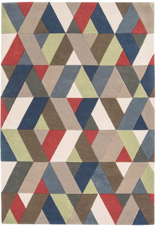 Carpete Funk Chevron Multi
