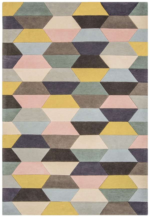 Carpete Funk Honeycomb Pastel