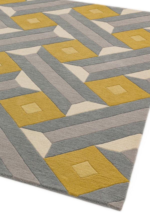 Carpete Reef rf01 Motif Ochre Grey - Image 2