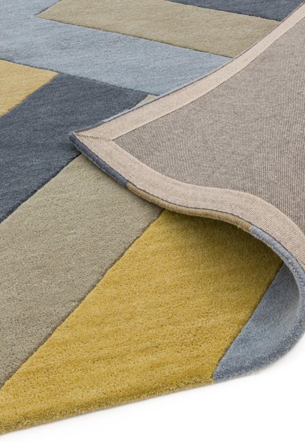 Carpete Reef rf02 Big Zig Ochre Grey - Image 3