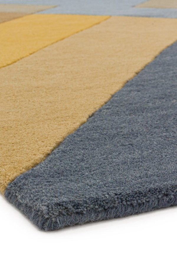 Carpete Reef rf02 Big Zig Ochre Grey - Image 2