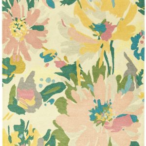 Carpete Reef rf10 Floral Pink Multi